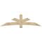 Ekena Millwork Alberta Rough Sawn Timber Gable Bracket, Douglas Fir, 84"W x 24"H x 2"D x 6"F, 7/12 Pitch GBW084X24X0206ALB00RDF - alternate 1